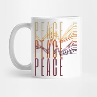 Peace and Growth mindset, productivity Mug